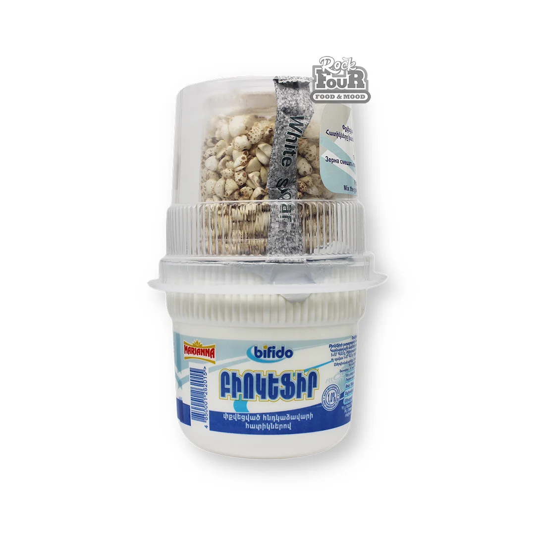 Biokefir with plump buckwheat grains "Marianna bifido" 250g